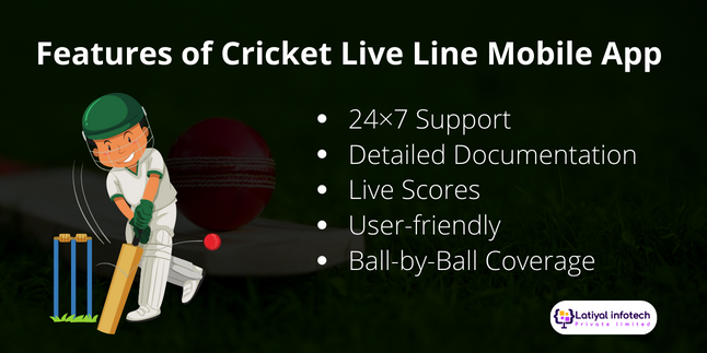 Most Downloaded Live Line Cricket Mobile App Latiyal Infotech